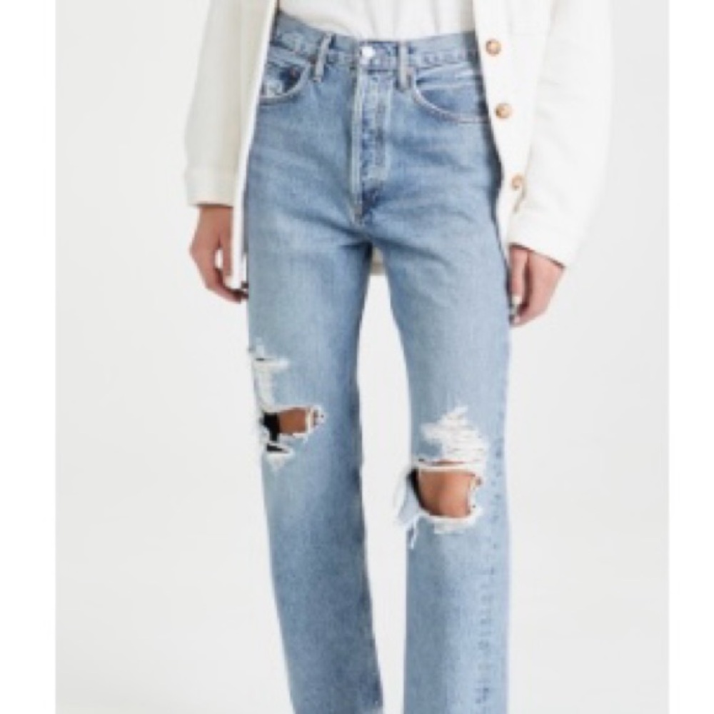 Agolde 90s Mid Rise Straight Fit Jean